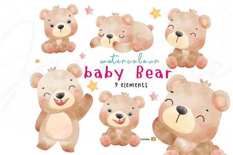 Watercolor Cute Teddy Bear Woodland Png Ubicaciondepersonas Cdmx Gob Mx