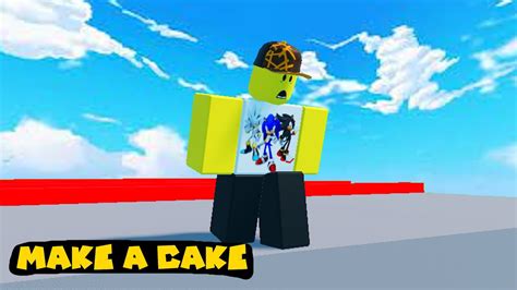 [22 41s] Roblox ★make A Cake And Feed The Giant Noob★ Obby No Damage Submission Youtube