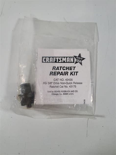 New Ratchet Craftsman Repair Kit 43435 For 3 8 Dr Non Quick Release