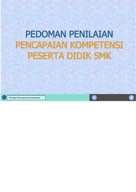 Pdf Pedoman Penilaian Dan Model Rapor Smk Pdf Dokumen Tips