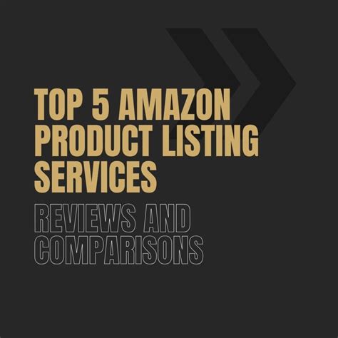 Top 5 Amazon Product Listing Services Reviews And Comparisons Dgtl