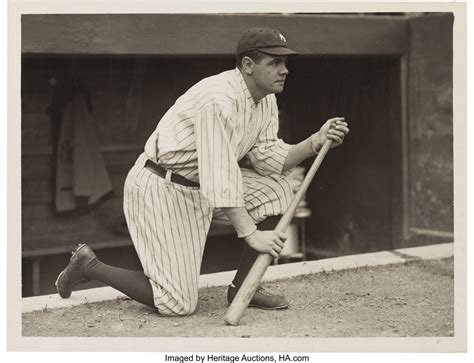 Early 1920 S Babe Ruth Original News Photograph By Paul Thompson Lot 80223 Heritage Auctions