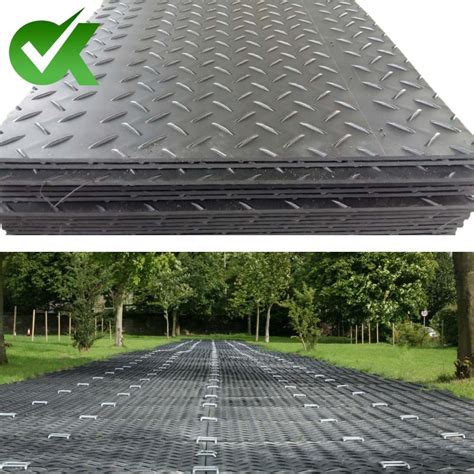 Virgin Material Hdpe Uhmwpe Temporary Road Mats For Construction