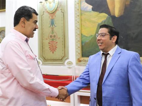 Ministro de Energía Erick Tejada se reúne con Nicolás Maduro en Venezuela