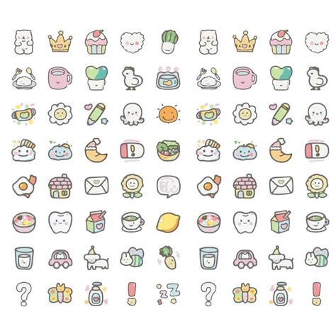 Premium Vector | Collection of emoji stickers