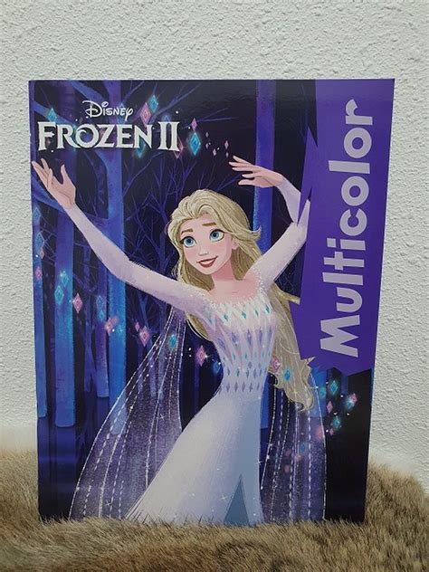 Multicolor Frozen Elza Kleurboek Bol