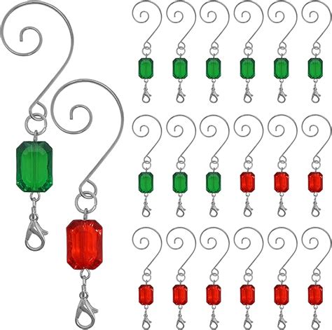 Amazon Banberry Designs Christmas Ornament Hooks Set Of Red