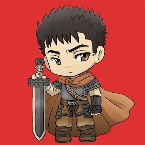 Berserk Guts Chibi Chibi Berserk Chibi Anime Kawaii