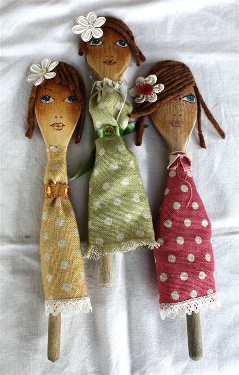 Spoon Dolls Wooden Spoon Crafts Spoon Crafts Spoon Craft