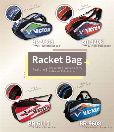 How To Choose Your VICTOR Badminton Bag VICTOR Badminton Global