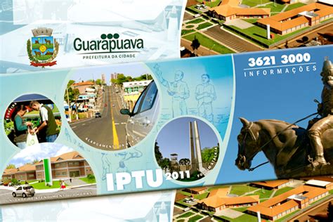 Blog Vereador Magrão Começa em Guarapuava a entrega dos carnês de IPTU