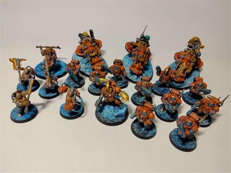 Finished Painting My First Combat Patrol Ymyr Conglomerate Colour