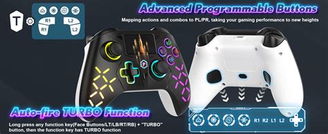 Turpow Wireless Controller For Ps 4 Gamepad Remote Control With Dual