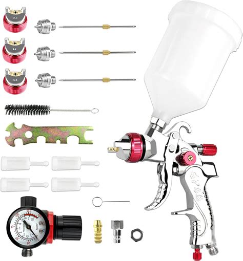 Kktect Hvlp Pistolet Pulv Risateur Atomisation Lev E Petit Pistolet