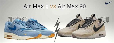 Air Max 1 vs Air Max 90 (Side by Side Comparison)