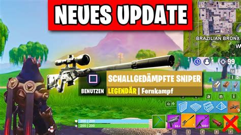 Neues Update Schallged Mpfte Sniper Patchnotes Fortnite Season