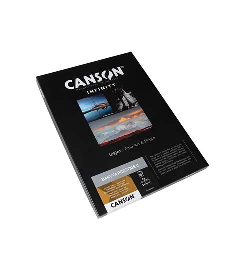 Canson Infinity Baryta Prestige Ii G A Feuilles Prophot