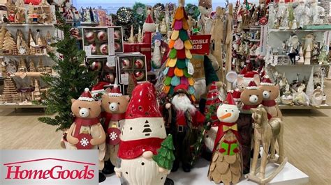 Homegoods Christmas Decorations Christmas Decor Trees Shop With Me