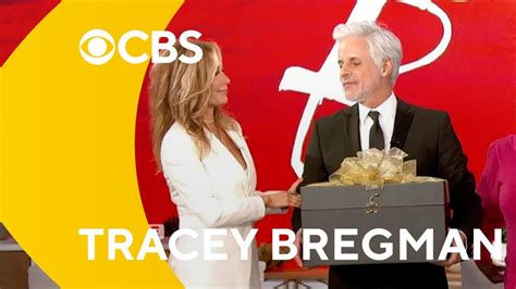 The Talk Exclusive Y R S Tracy Bregman Surprised With Damaged Emmy