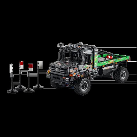 Lego Technic Le Camion D Essai X Mercedes Benz Zetros