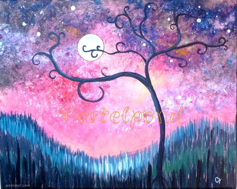 Moon Painting 35 - Preview