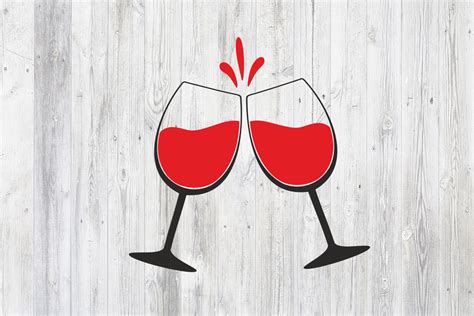 Wine Glasses Svg Png Wine Glass Clipart Graphic By Easydesignforyou