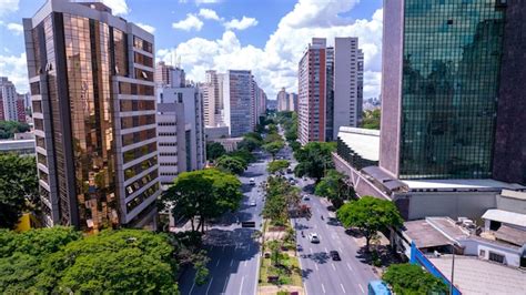 Vista A Rea Da Regi O Central De Belo Horizonte Minas Gerais Brasil