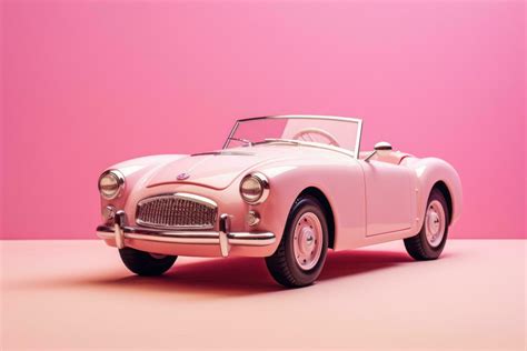 Old pink toy car 28215609 Stock Photo at Vecteezy