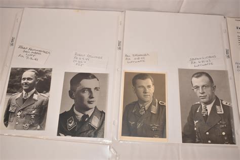 Lot German Wwii Autograph Lot