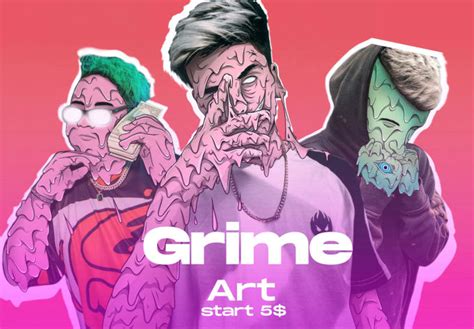 Turn Your Photo Into Amazing Grime Art By Demosgeya Fiverr