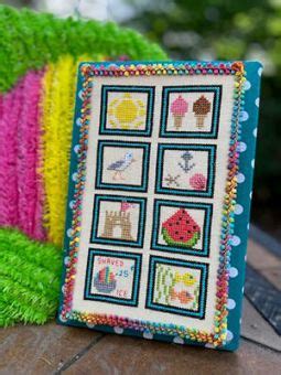 Cross Stitch Corner Pickle Barrel Designs Summer Stamp