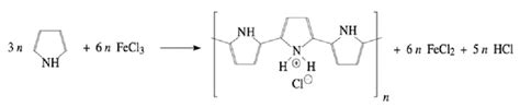 The Oxidation Of Pyrrole With Ferric Chloride Yields Polypyrrole