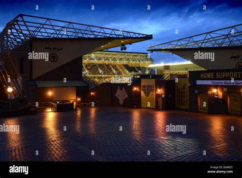 Molineux Football Stadium Home Of Wolverhampton Wanderers Fc During