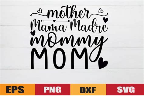 Mother Mama Madre Mommy Mom Graphic By Design Store22 · Creative Fabrica