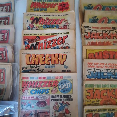 44 Vintage British Comics And 1 Annual 1974 Onwards Etsy