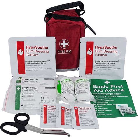 Hypasoothe Burn Kit In Nylon Bag Small Burns Kits Safety First Aid