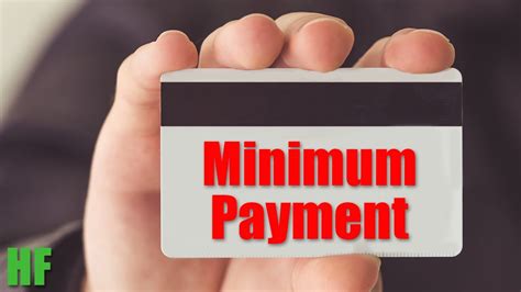 Credit Card Minimum Payment Explained FAST Payment Basics 4 4 YouTube