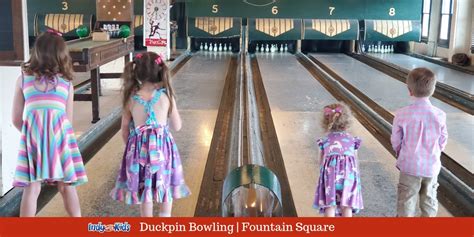 Duckpin Bowling at Action & Atomic Bowl in Fountain Square