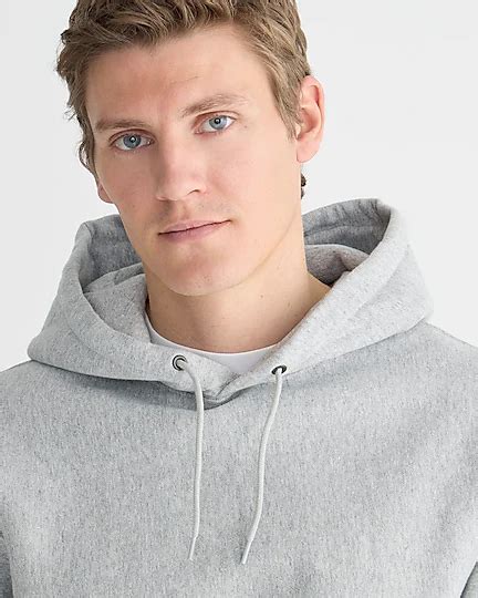 Jcrew Heritage 14 Oz Fleece Hoodie For Men