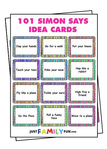 101 Simon Says Ideas | Just Family Fun