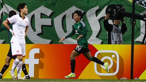 Afc Champions League Jeonbuk Hyundai Motors Surge To Early Advantage