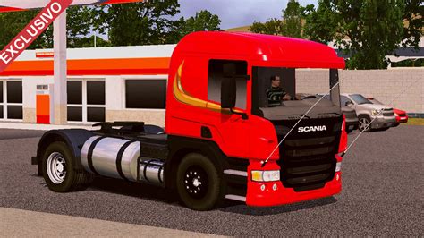 Skin Scania P Na Eixos Qualificada Exclusivo Skins Games Truck