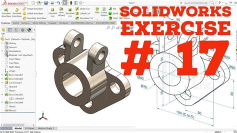 ⚡ Solidworks Tutorial Exercise 17 Solidworks Series 17 Tutorial