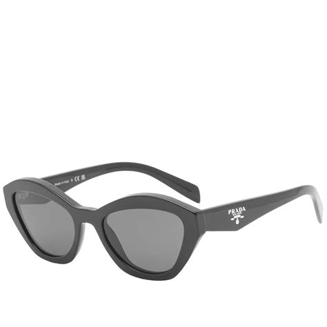 Prada Eyewear Womens Pr A02s Sunglasses In Blackdark Grey Prada