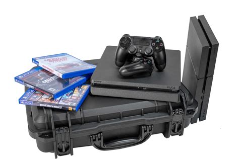 Playstation 4 Ps4 Slim Heavy Duty Travel Case Case Club