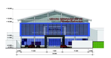 Detail Desain Gedung Pertemuan Minimalis Koleksi Nomer 20