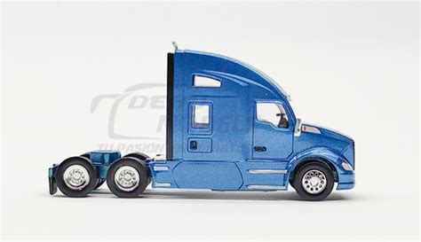 Trailer A Escala Kenworth T Sleeper Cab Azul Tonkin Meses Sin