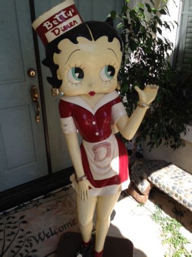 Rare Life Size 5ft Betty Boop Statue Ebay Betty Boop Boop Life Size