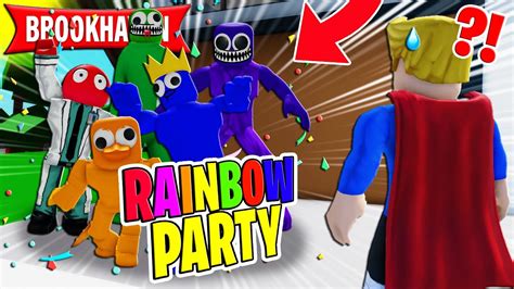 Brookhaven Aber Ich Finde Rainbow Friends Party Roblox Brookhaven 🏡