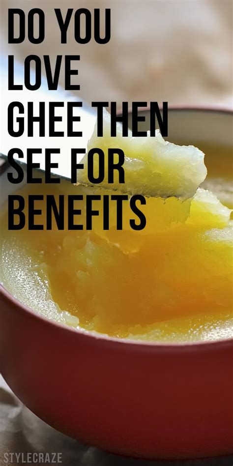 Amazing Benefits Of Ghee